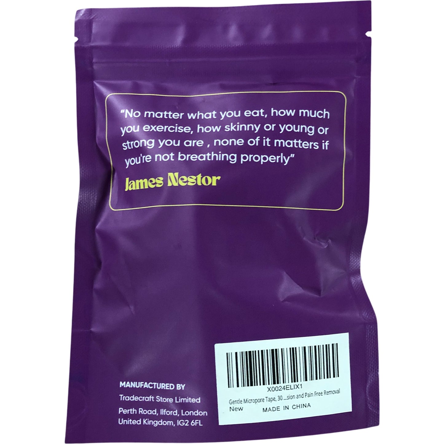 Biovix Premium Stick To Skin Tape No More Snoring 30 Days Supply Breathe Right