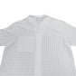 River Island White Short Sleeve Shirt Size M Men's Casual Button Up New