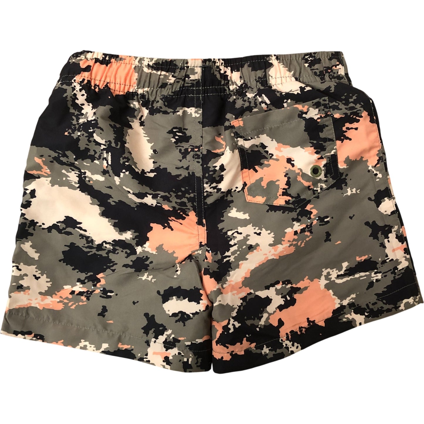River Island Poolside Boys Swim Shorts Size 4-5 Years Camouflage Swimwear