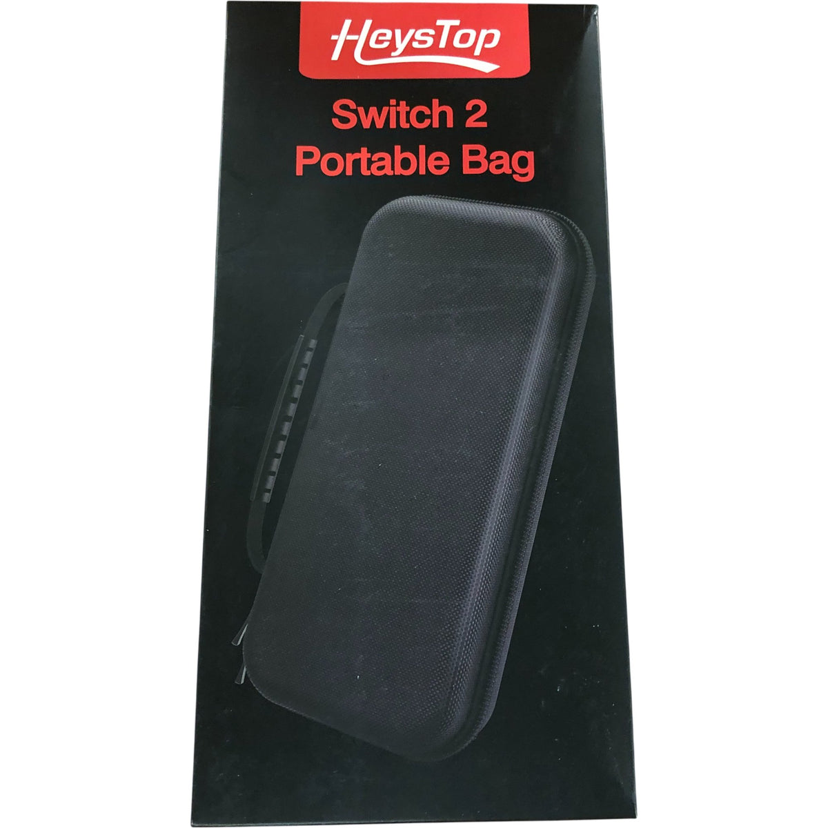 HeysTop Switch 2 Portable Bag Carry Handle Light Weight Dual Zip Black