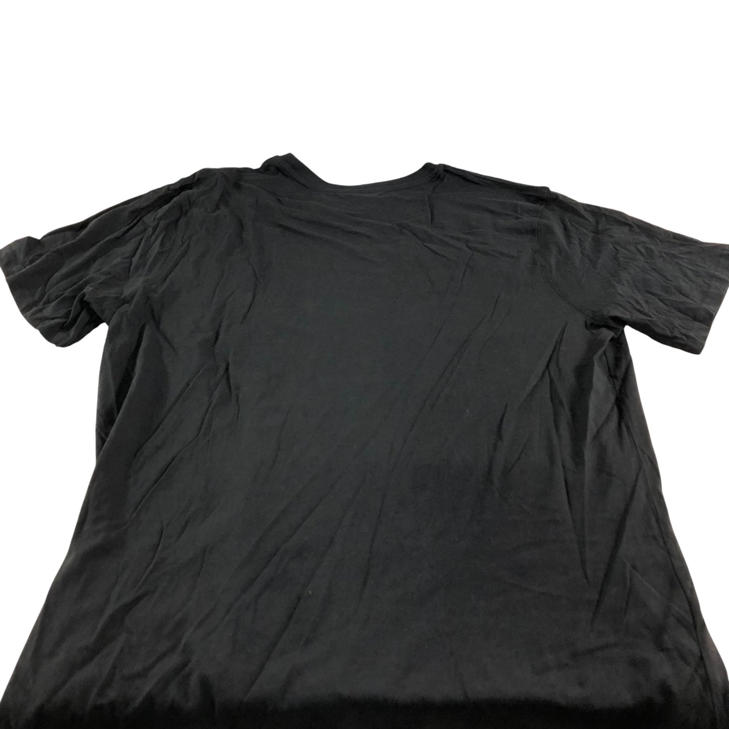 Kangaroo Poo Black T-Shirt Men's 100% Cotton Crew Neck Short Sleeve XXL