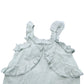 River Island Girls Dress 12 Years  Mint Green Ruffle Sleeveless Summer Dress