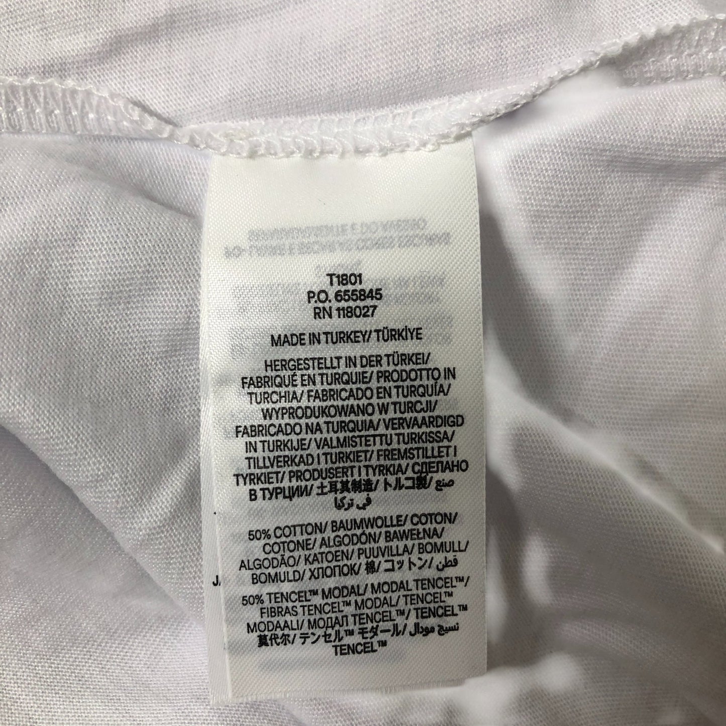 Boden White Puff Sleeve Top Women's Rainbow Trim UK10