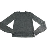 River Island Womens Size XS Sweater Top Long Sleeve Metallic Knit