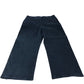 Women's Wide Leg Black Jeans UK26