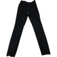 Women's Black Trousers Slim Fit Panel Design UK10