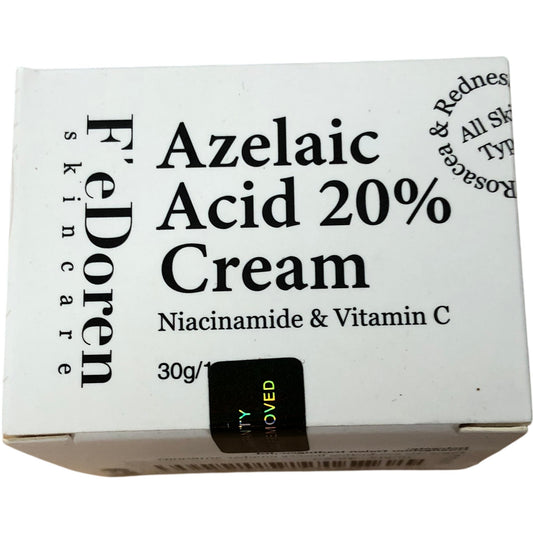 F'eDoren Azelaic Acid 20% Cream 30g Niacinamide And Vitamin C Treatment