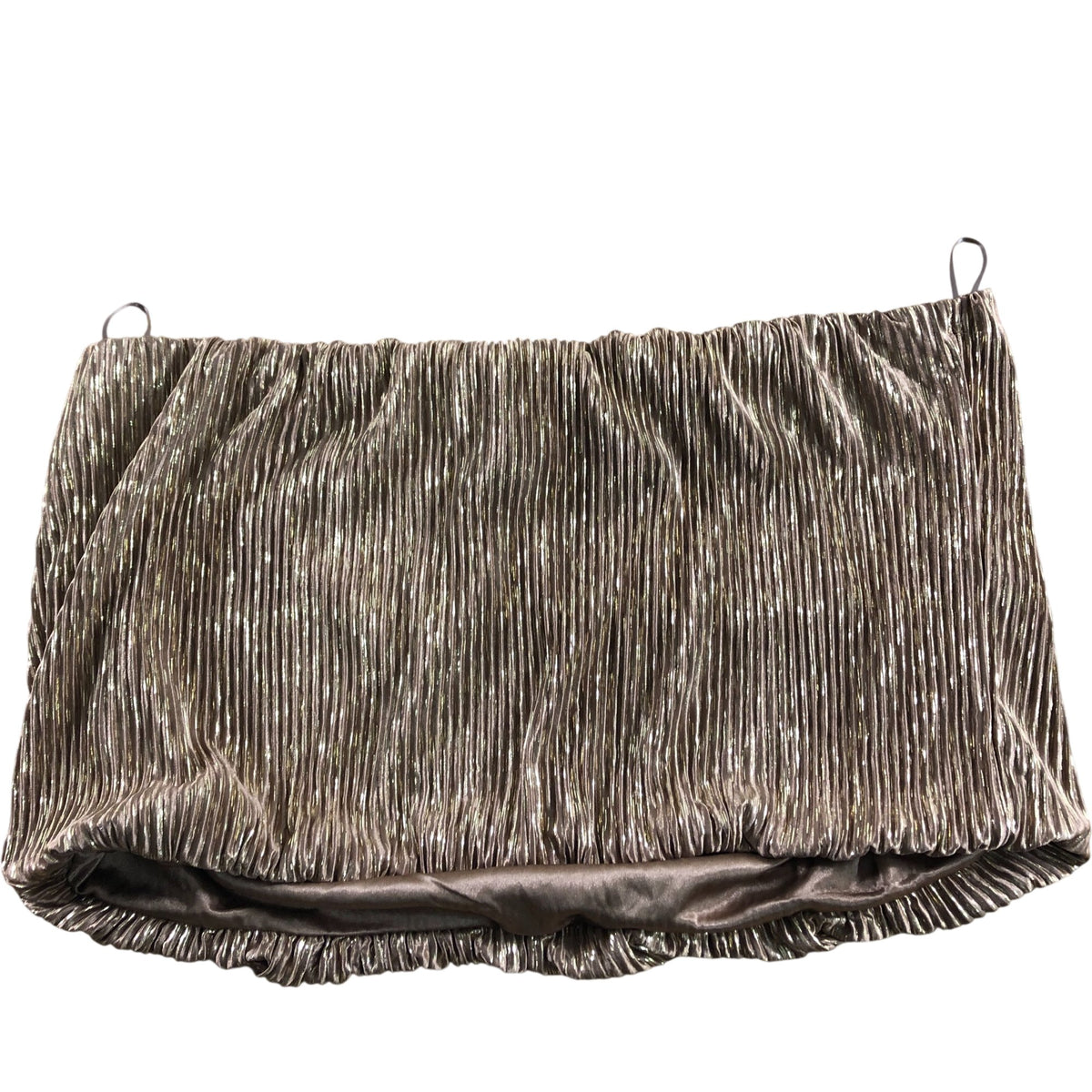 River Island Top Women's Gold Shimmer Lightweight Polyester UK18