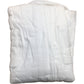 Mens Classic Shawl Robe One Size Cotton Terry Cloth Bathrobe Hotel Spa White