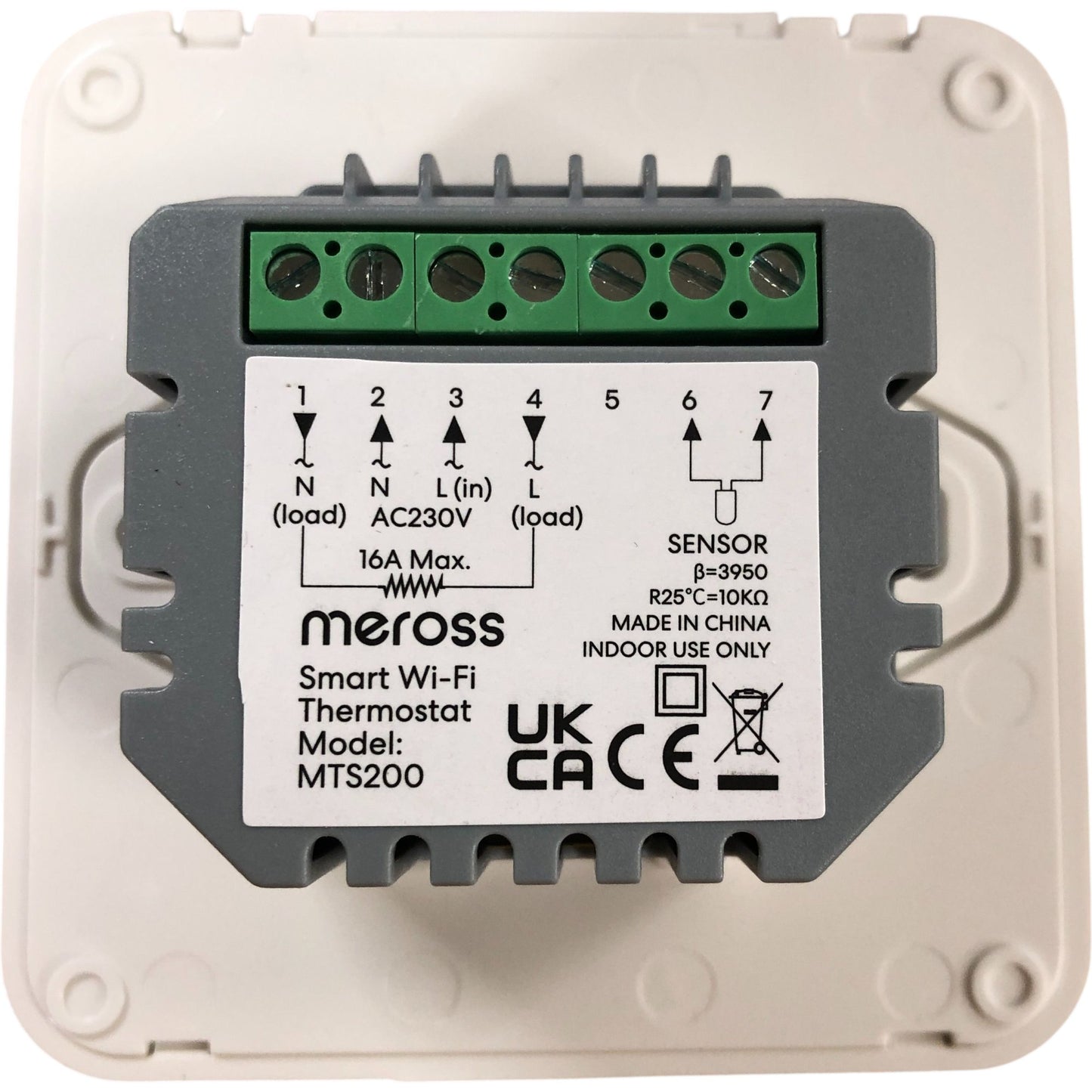 Meross MTS200 Smart Wi-Fi Thermostat Energy Saving Remote Control