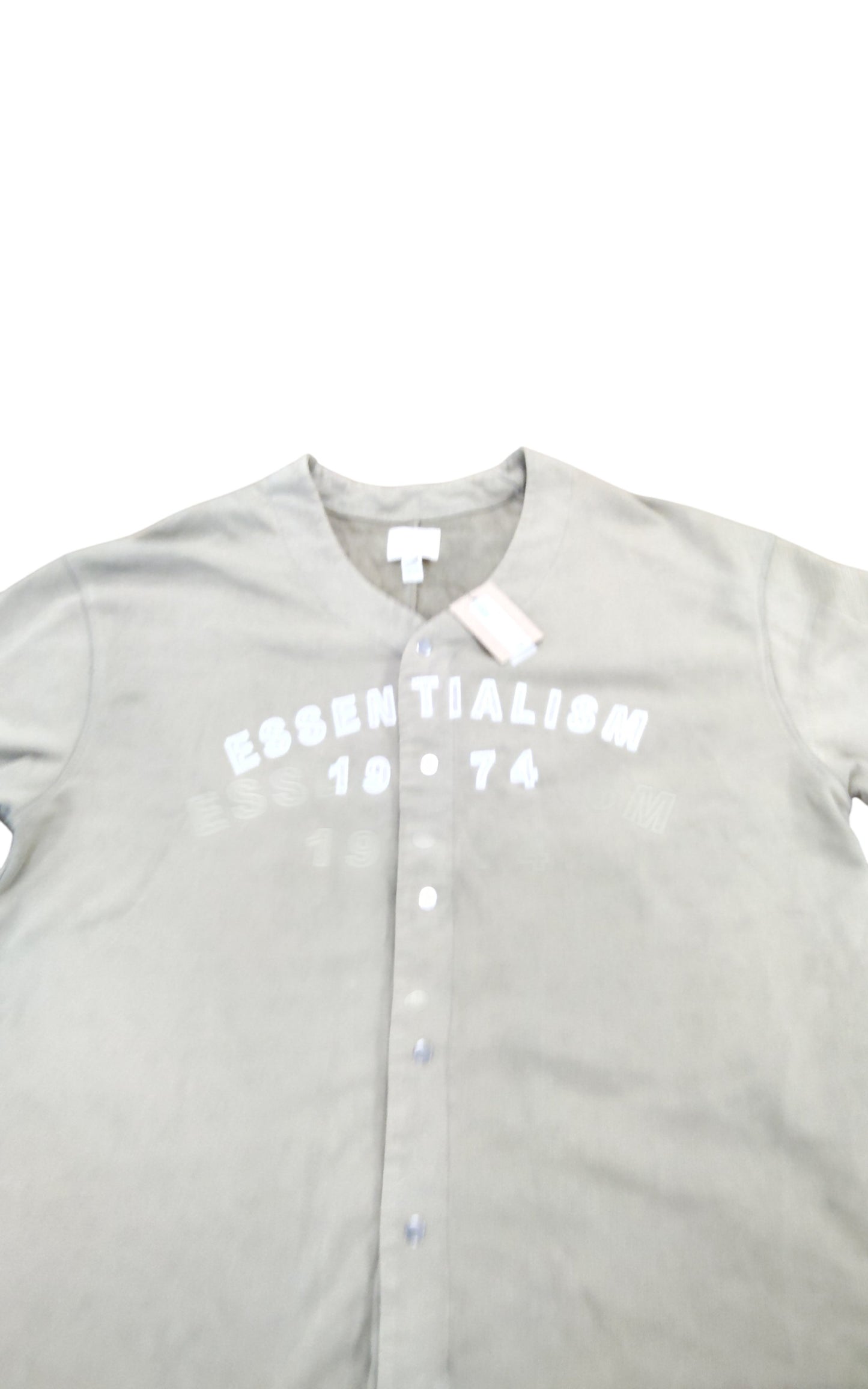 River Island Essentialism 1974 Khaki Casual Shirt Size XL Men's