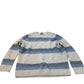 Striped Knit Sweater Unisex Warm Lightweight Multi Colour XXL