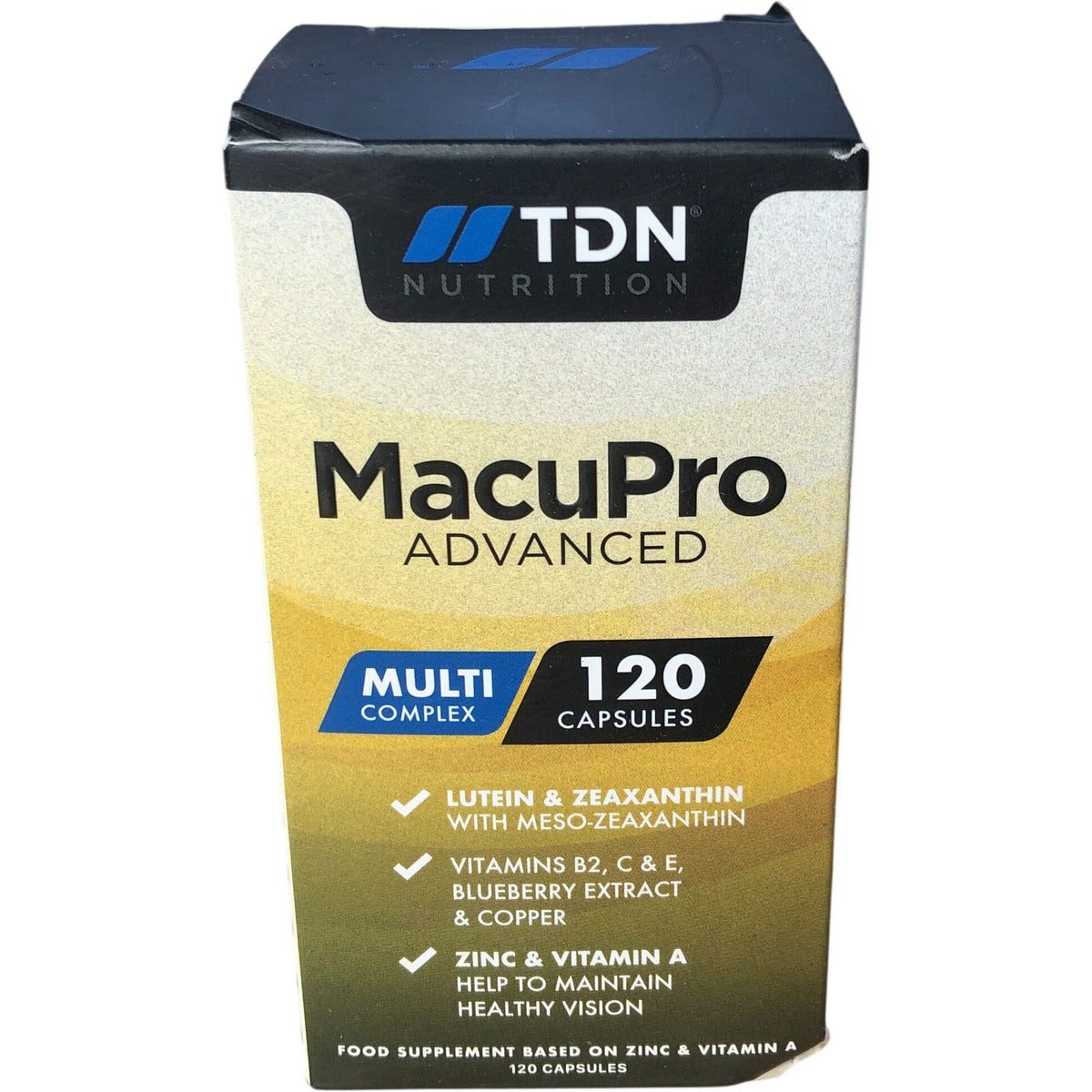 TDN Nutrition MacuPro Advanced Multi Complex 120 Capsules Eye Health Supplement