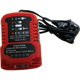 Compact Charger for MIL 18V Lithium Battery Compatible Models Instruction Manual