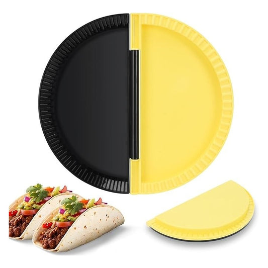 Multi Size Yellow Tortilla Press Kitchen Maker Non Stick Cooking Tool 2 Pack