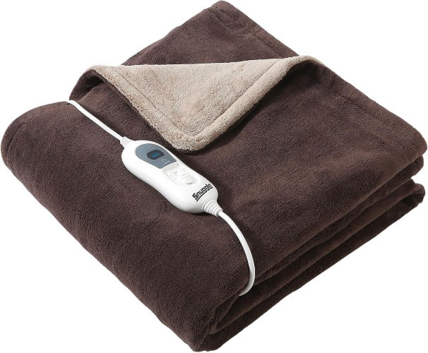 Snuggla Electric Throw SS02 160x120cm 120W Luxury Fleece Washable Blanket