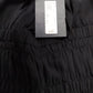 River Island Black Chiffon Dress Size 10 Women's Long Sleeve Smocked