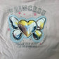 River Island Princess T-Shirt Girl's Size 3-4 Years Pink Ruffle Sleeve