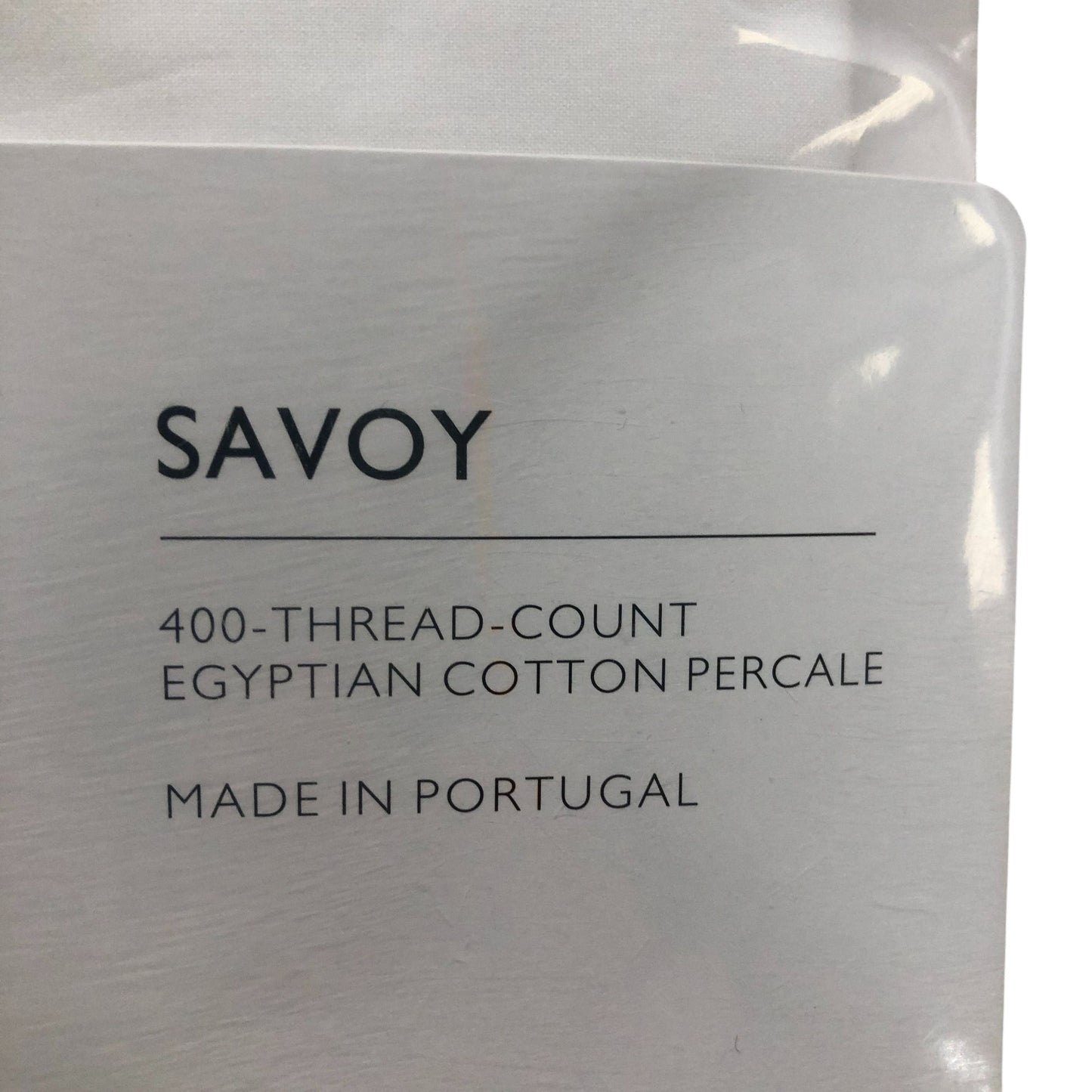 The White Company Savoy Oxford Pillowcase Square 65x65cm 400 Thread Count