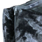 Hutch Women’s Black Strapless Velvet Bow Top - Size Medium