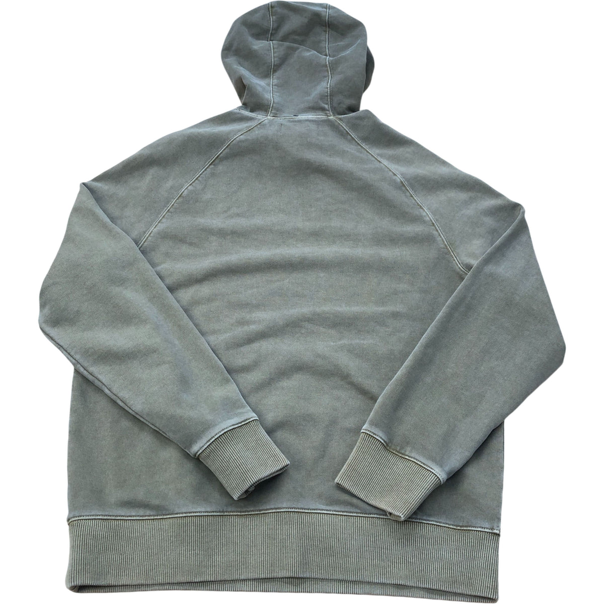 Olive Green Pullover Hooded Sweatshirt Size M