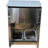 Large Stainless Steel Automatic Poultry Feeder Trough