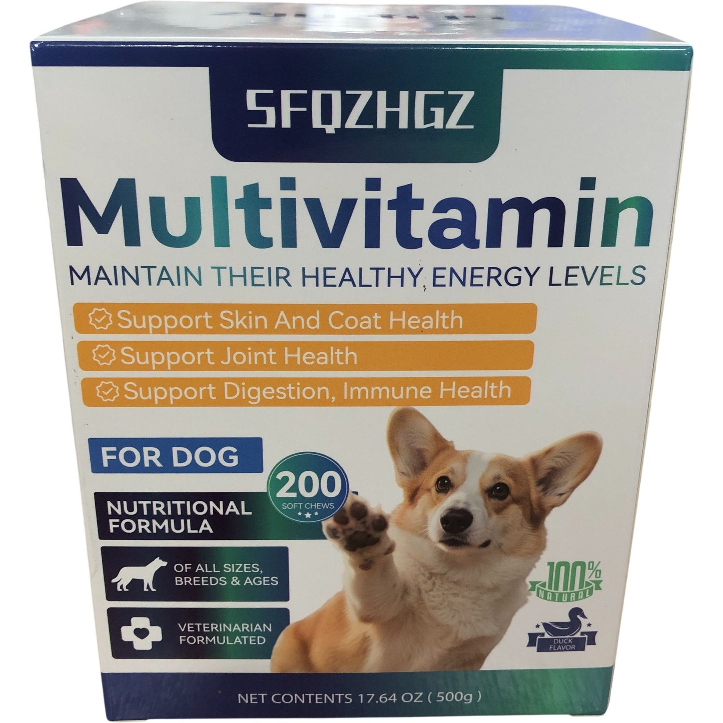 Multivitamin For Dog 200 Soft Chews Support Skin Joint Digestion Health