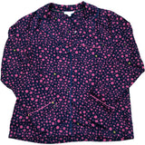 Navy Multi Printed Pyjama Top Organic Cotton Stars Size 8