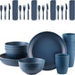 ADVNTRPRO Dinnerware Set 28 Piece Sustainable BPA Free Camping Tableware Set