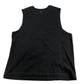 River Island Black Sleeveless T-Shirt Men's Casual Cotton Muscle Fit Top Size XL