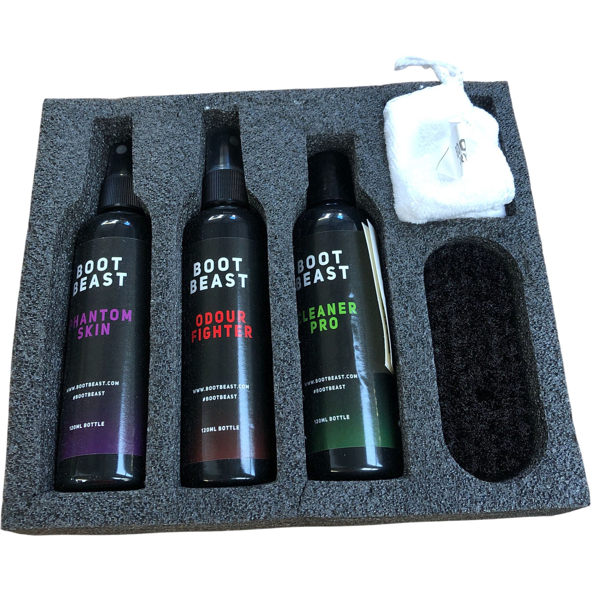 Boot Beast Sports Boot Cleaner Protection Kit 5 In 1 With Brush & Towel