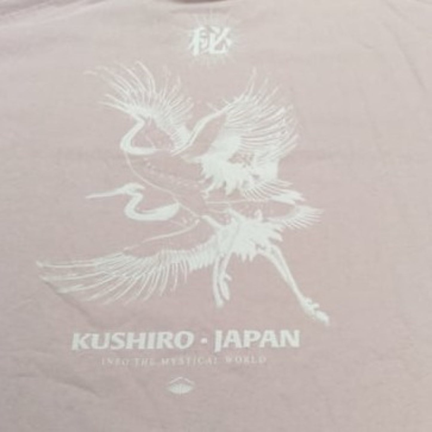 Rivers Island Oversized T-Shirt XL Men's Pink Casual Cotton Bird Print