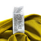 River Island Velvet Tank Top UK8 Women's Sleeveless Bright Yellow Glitter Trim