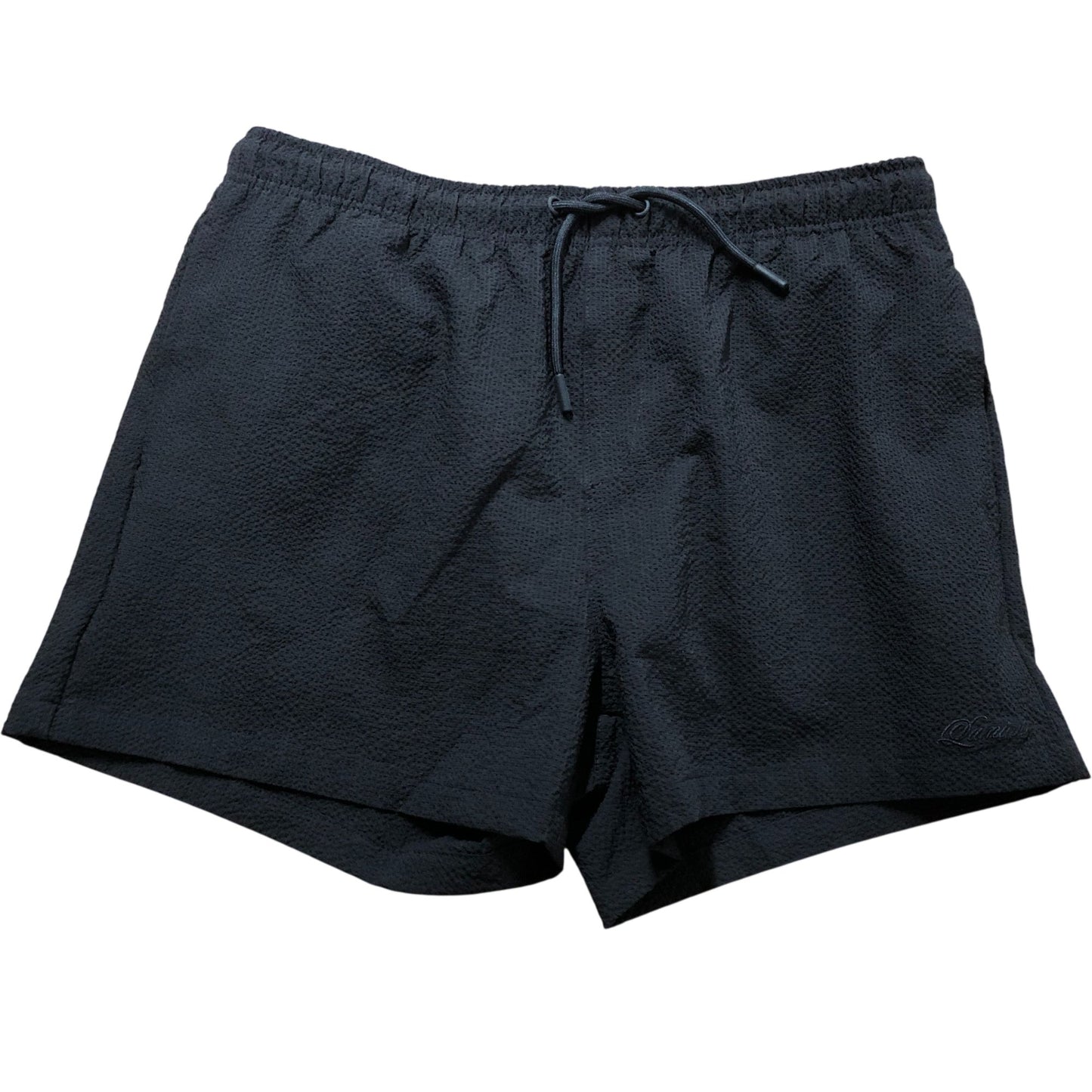 River Island Poolside Swim Shorts M Men's Black Quick Dry Material