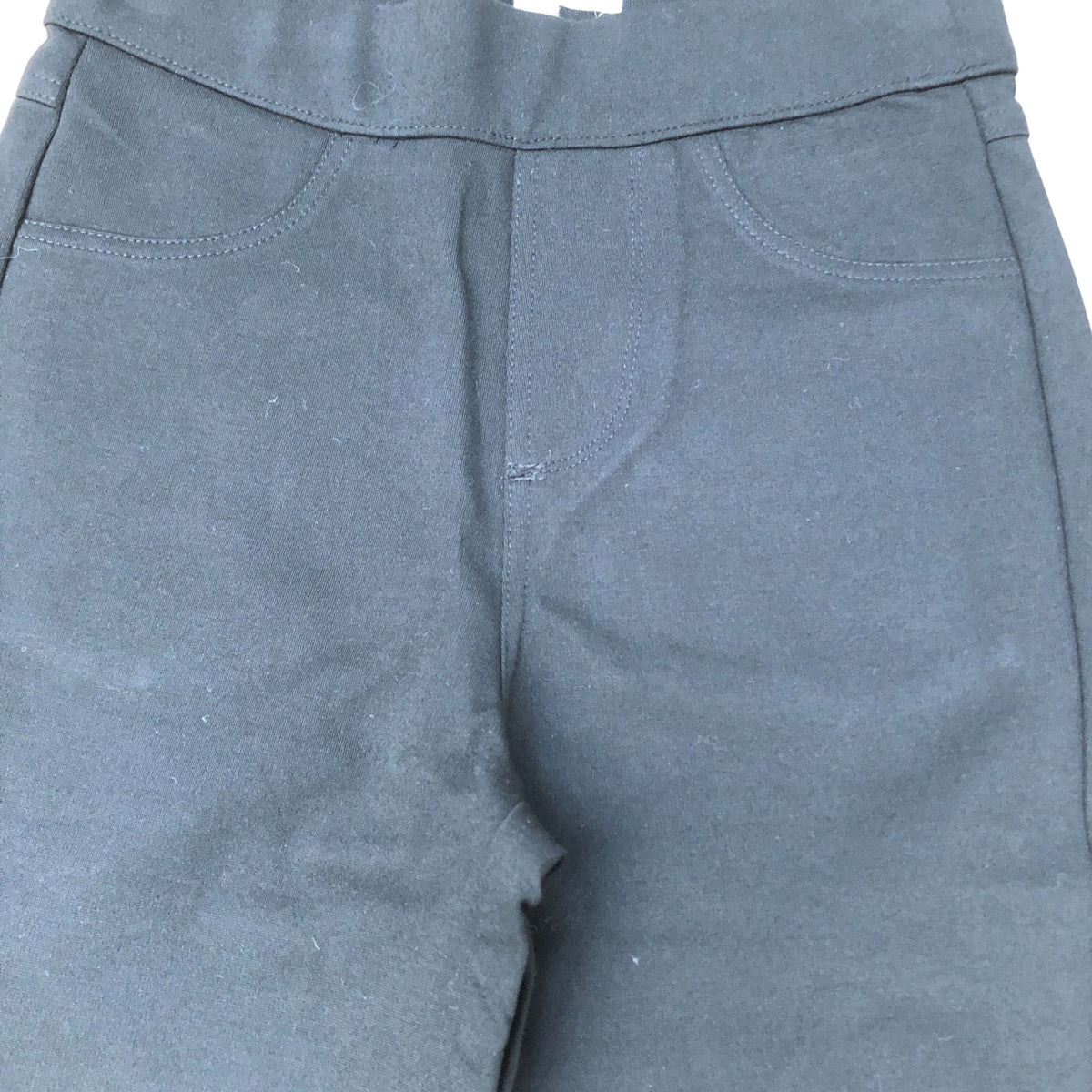 Leggings UK8 Women's Black Stretch Soft Eco-Friendly Fabric