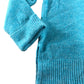 River Island Women's Blue Knit Jumper High Neck Long Sleeve Size XS