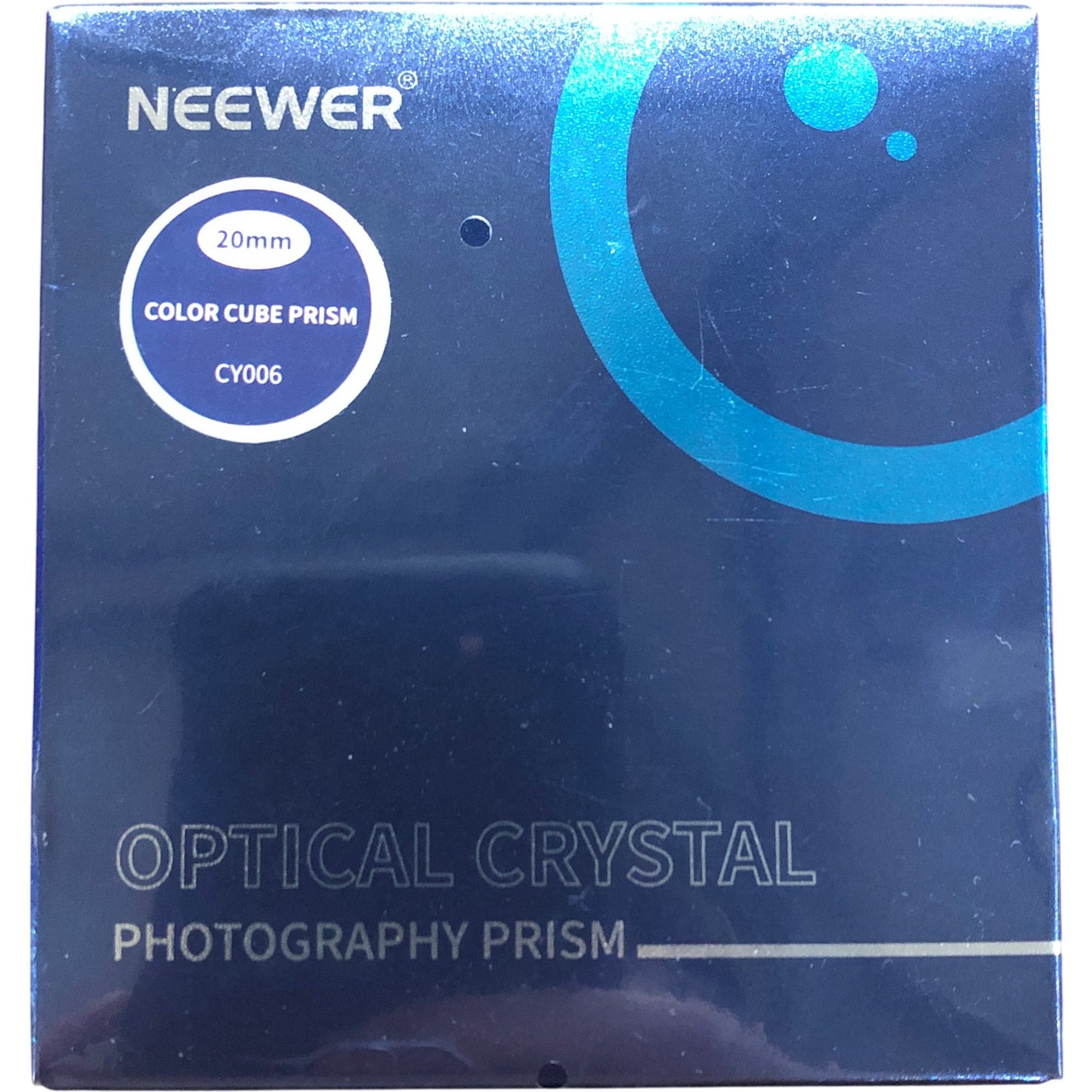 NEEWER 20mm Color Cube Prism CY006 Optical Crystal Photography Tool