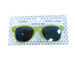 River Island Foldable Sunglasses Neon Green UV Protection Unisex Summer Access