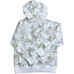 Angel & Rocket Minecraft Creeper Sequin Hoodie Boys Age 8-9 White Green