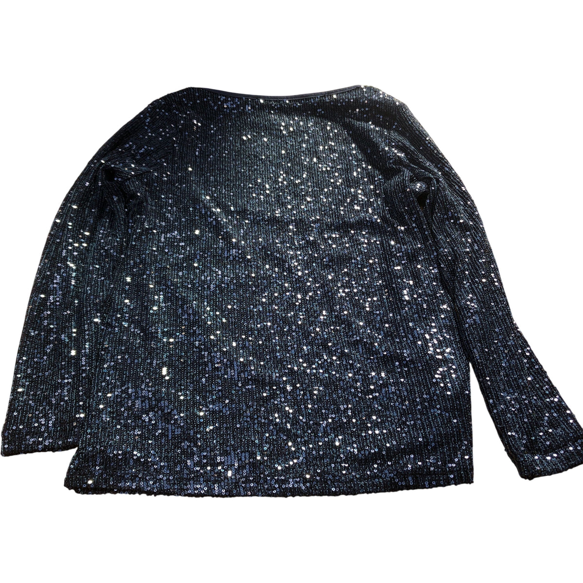 Sparkly Top UK14 Women's Long Sleeve Sequin Detail Sweater