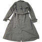 Brave Soul Olive Green Double Breasted Belted Trench Coat Size 8