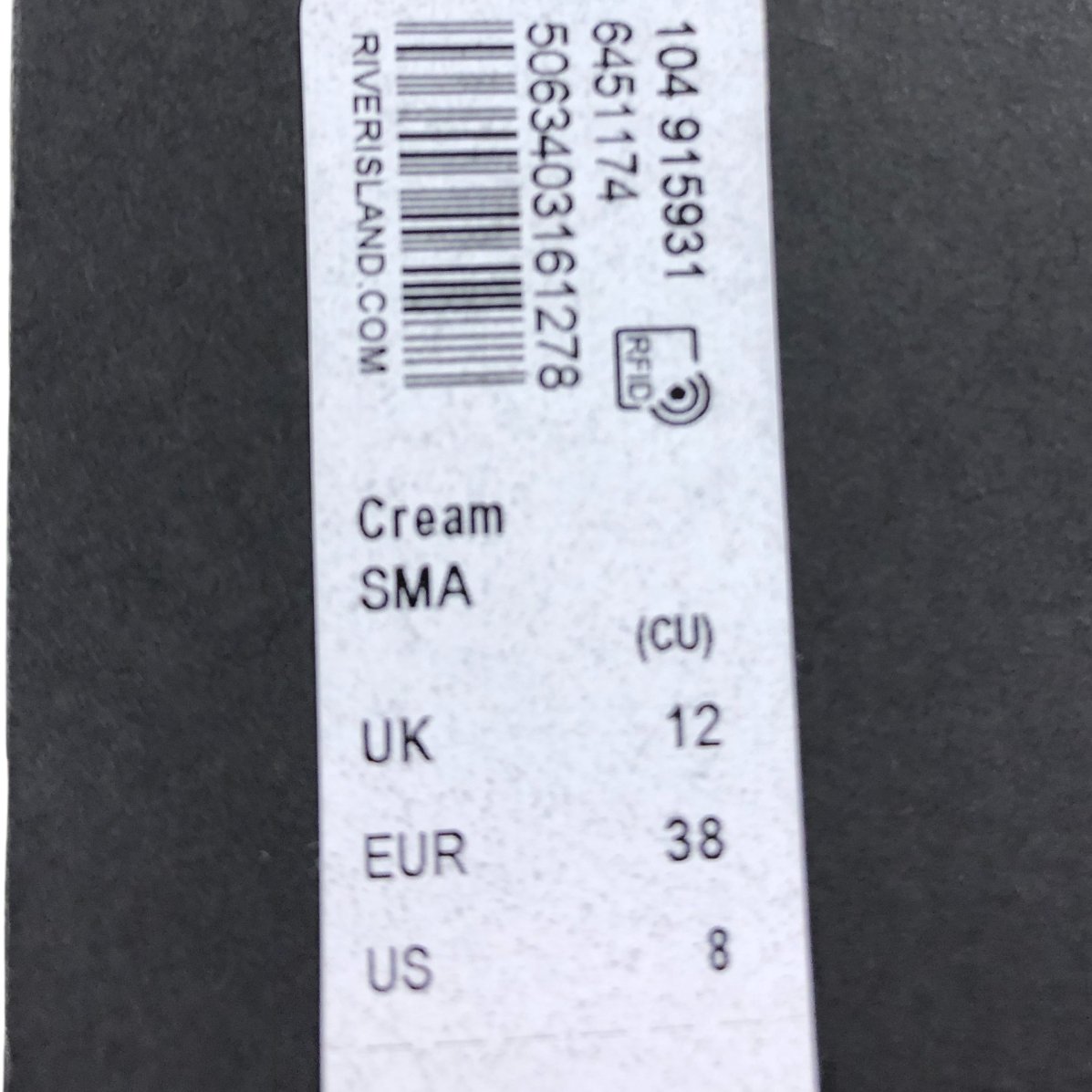 River Island Women's Cream Shirt Dress UK12 Animal Print Long Sleeve Style