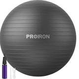 ProIron Yoga Ball Set 65cm Black and 25cm Pilates Ball Fitness Set