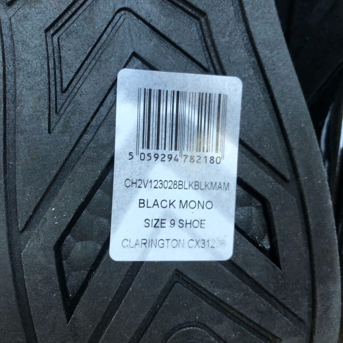 Crosshatch Clarington Men's Black Mono Athletic Shoes Size 9