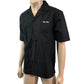 RIVER ISLAND Studios Button Up Short Sleeve Shirt M Men Black Casual Wear