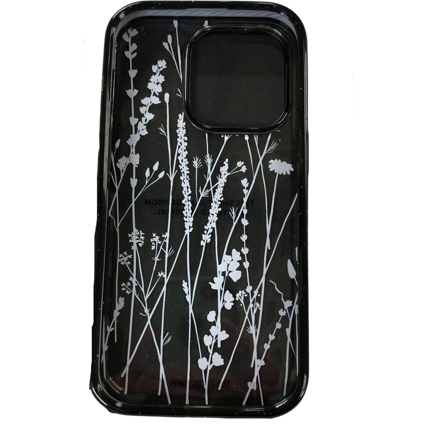 CASSETIFY Impact iPhone 14 Pro Case Gigi Garden Florals Glossy Black 8.2ft Drop
