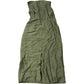 Sleeveless Wrap Dress Size 12 Women's Olive Green Tie Waist
