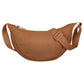 AUCUU Crossbody Crescent Bag Brown Corduroy