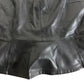 River Island Peplum Top Size UK12 Women's Black Faux Leather Lightweight