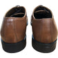 River Island Leather Brogue Shoes Mens Tan Oxfords Classic Style